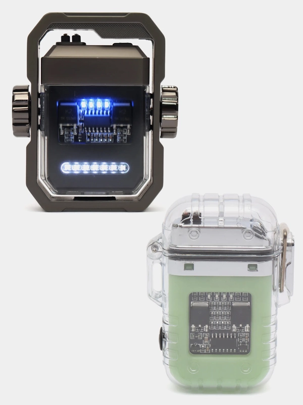 Зажигалка электронная, USB, импульсная