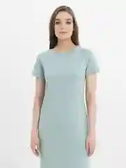 Мятный платье летнее удлинённое, 4 цвета