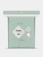 Пуффы E-RASY косметические для чувствительной кожи, 222 штуки