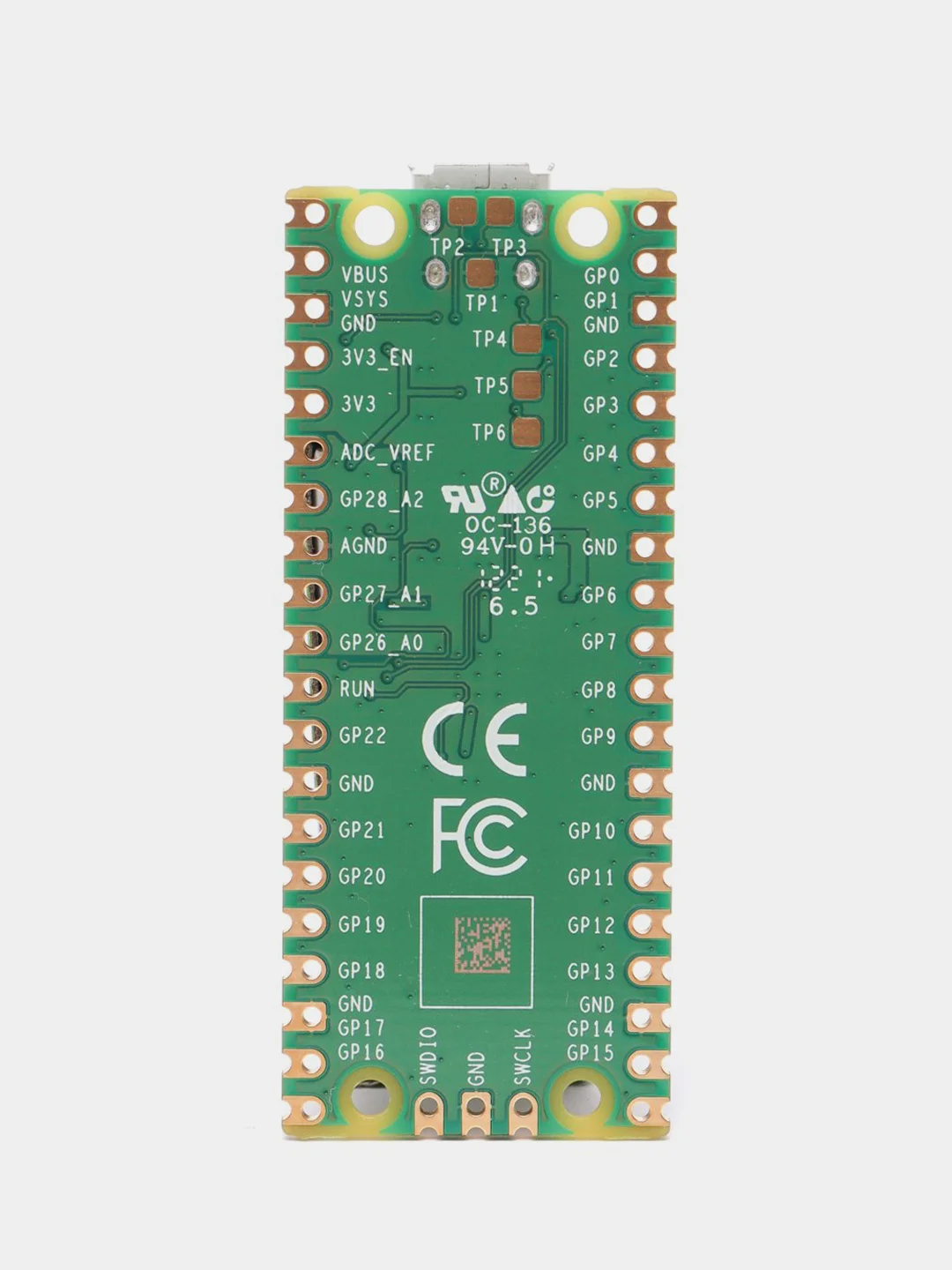 Raspberry Pi Pico Board RP2040, двухъядерный, КБ ARM