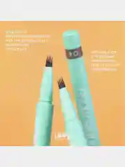 Лайнер для бровей Love Generation Brow Simulator, тон 04, темно-коричневый, 0,5 мл