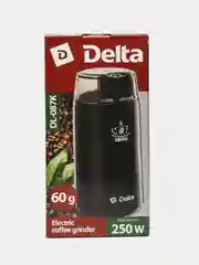 Черный кофемолка электрическая DELTA DL-087К