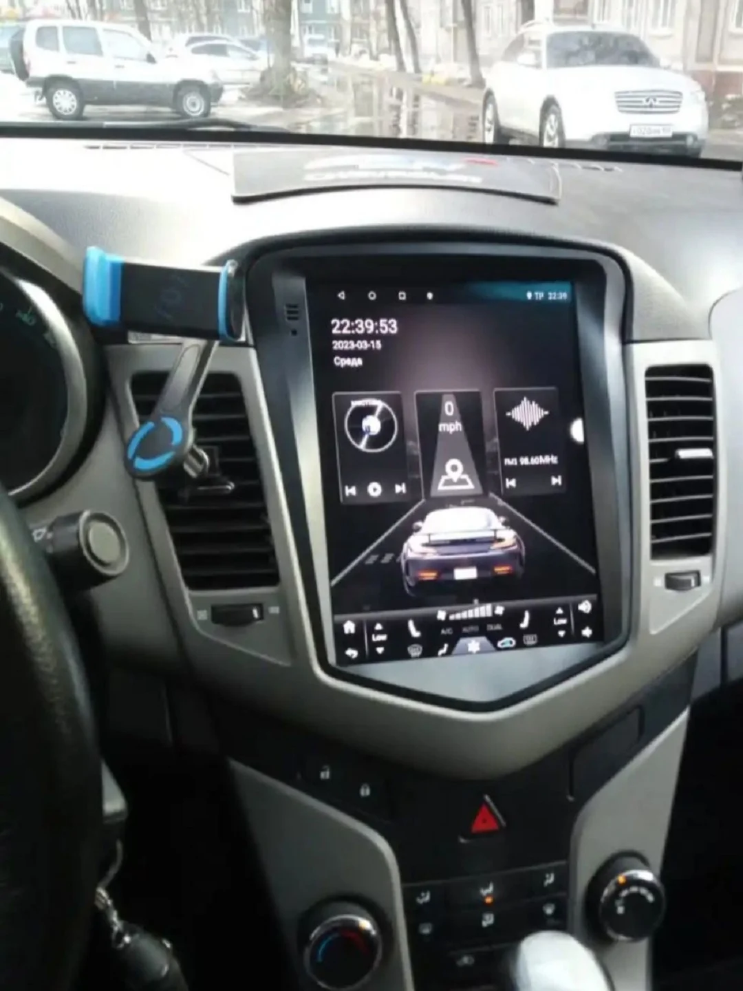 Магнитола андроид Шевроле Круз 2/32Гб тесла / android Chevrolet Cruze 2/32 Gb tesla