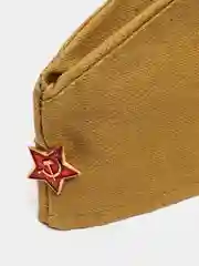 Пилотка военная, солдатская со звездой СССР