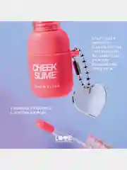 Румяна для лица Love Generation Cheek Slime, тон 02, розовый, глянцевый финиш, 6 мл