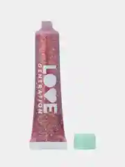 Глиттер-гель для лица Love Generation We love glitter, тон 04, фиолетово-коричневый, 15 мл