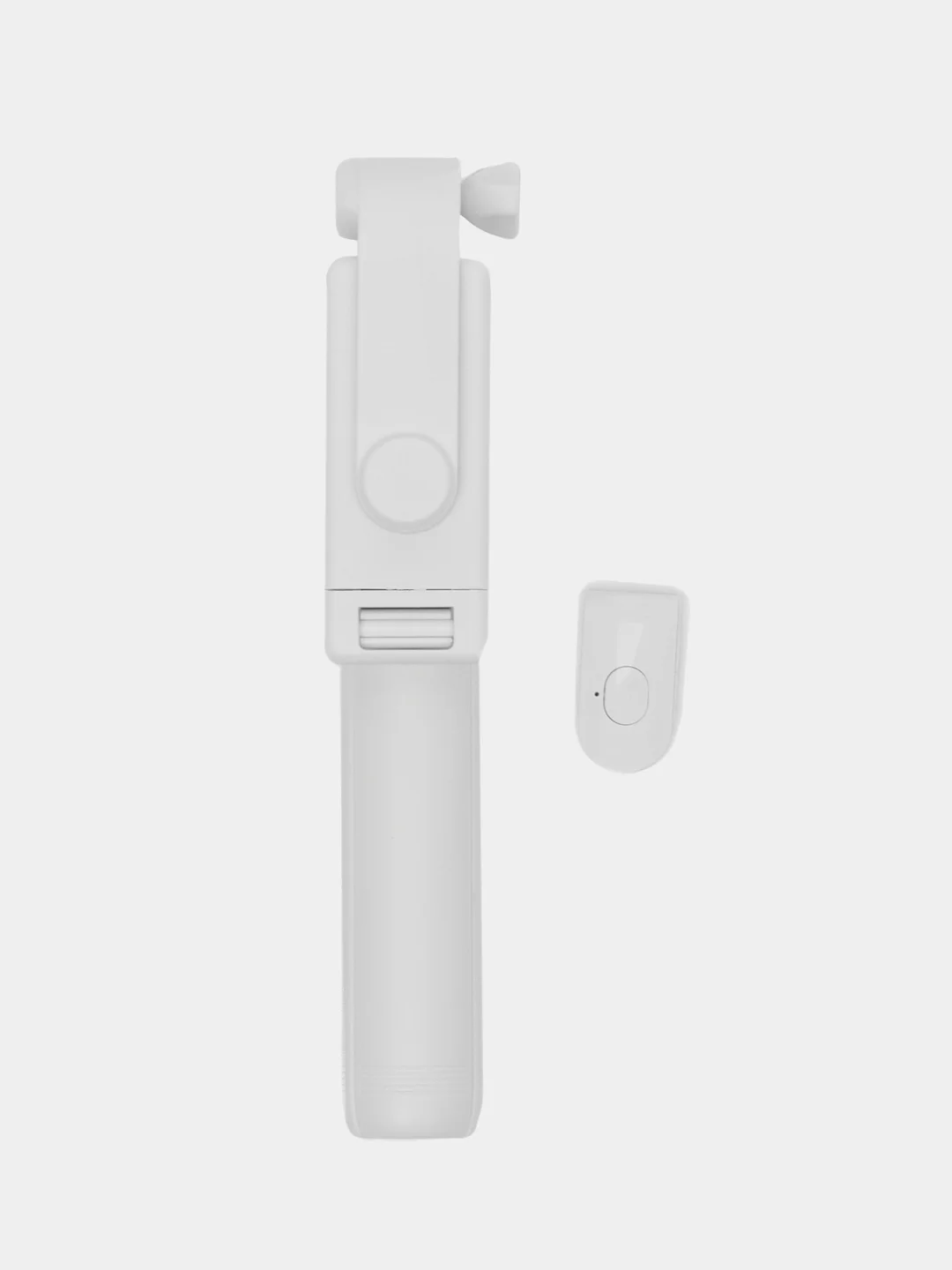 Белый монопод и штатив для селфи с Bluetooth пультом / Селфи палка с триподом