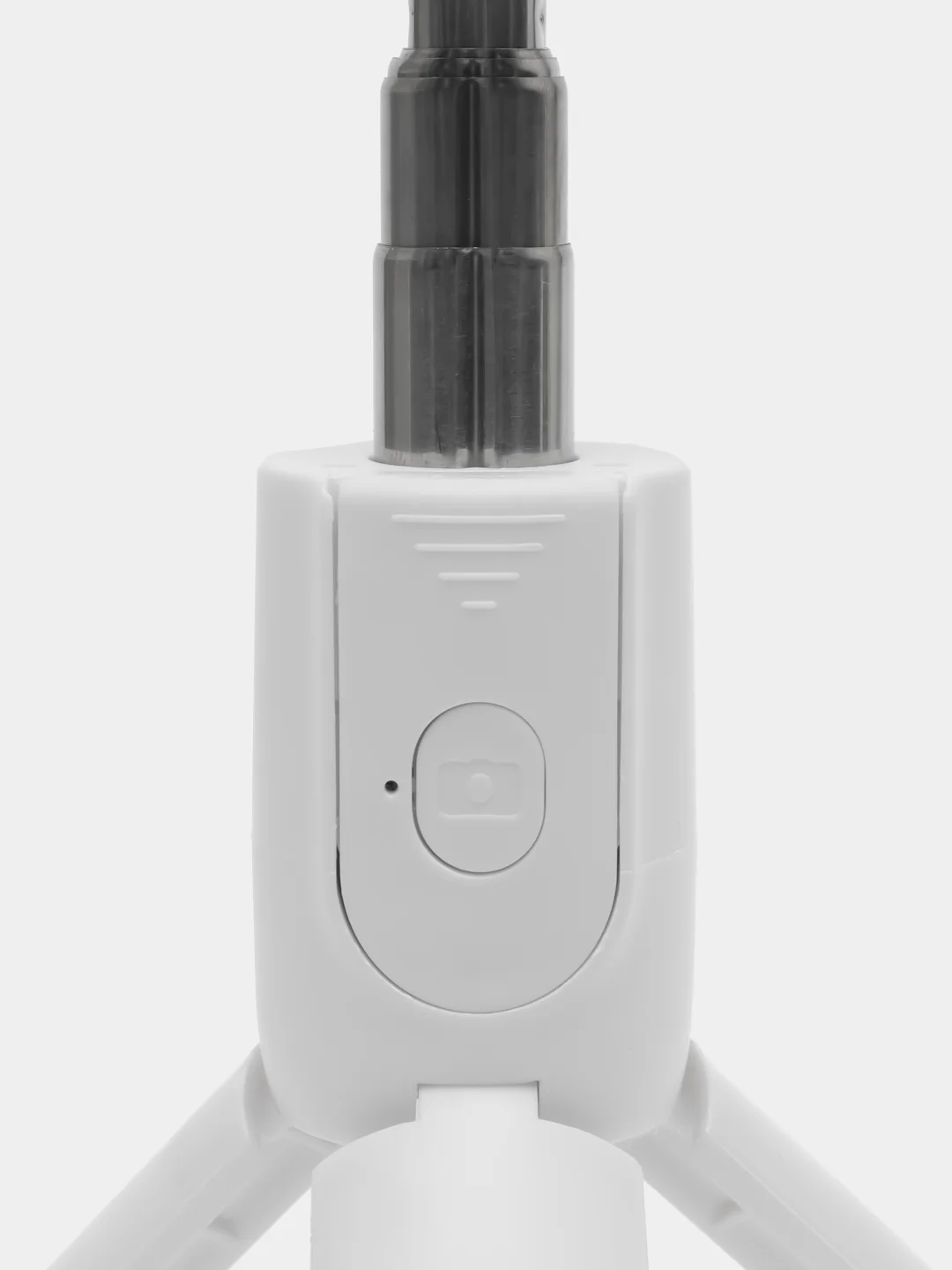 Белый монопод и штатив для селфи с Bluetooth пультом / Селфи палка с триподом
