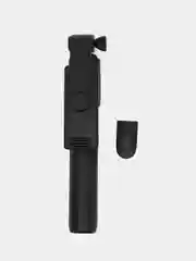 Розовый монопод и штатив для селфи с Bluetooth пультом / Селфи палка с триподом