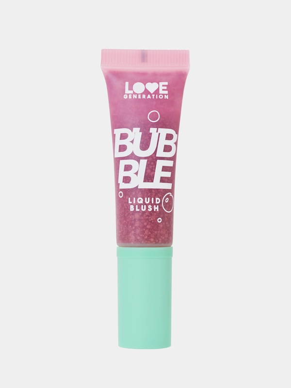 Румяна Love Generation Bubble, тон 02, темно-розовый, 10 мл