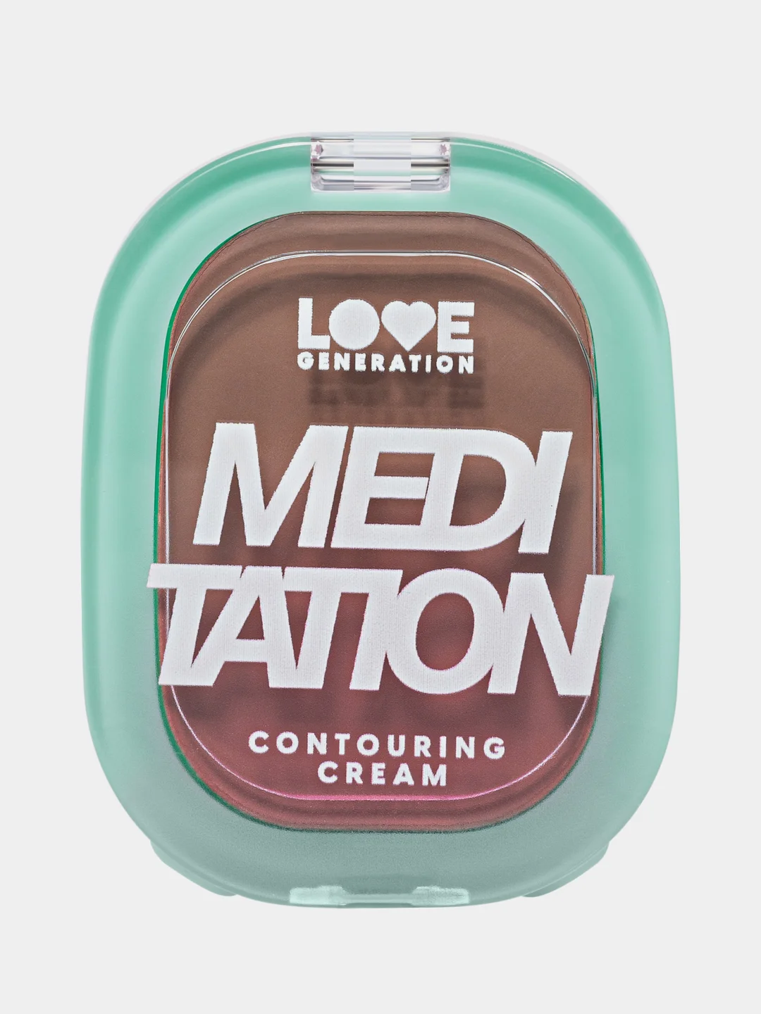 Скульптор кремовый для лица Love Generation Meditation, тон 02, холодный коричневый, 5 г