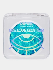 Глиттер для лица Love Generation We love glitter, тон 03, голубой, 1,8 г