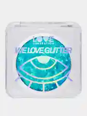 Глиттер для лица Love Generation We love glitter, тон 03, голубой, 1,8 г