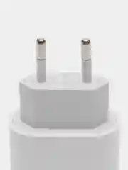 Белый адаптер питания USB-C 20Вт (20W), 3.0A, 1 Type-C, быстрая зарядка