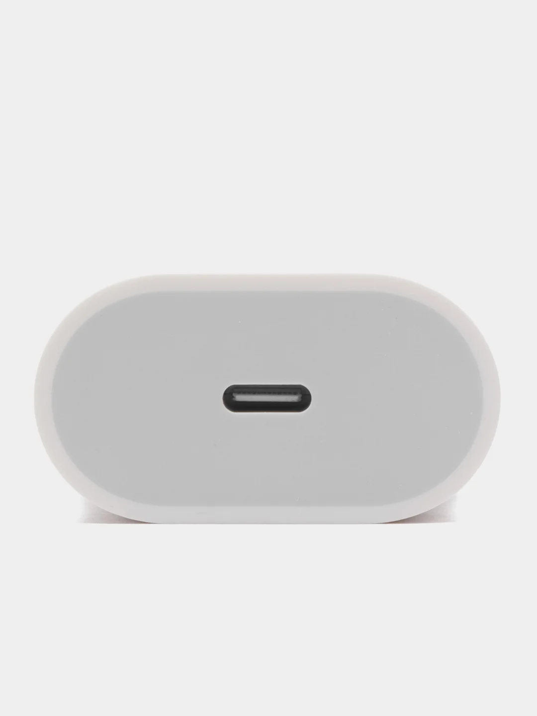 Белый адаптер питания USB-C 20Вт (20W), 3.0A, 1 Type-C, быстрая зарядка