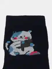 Серый носки "Котики"