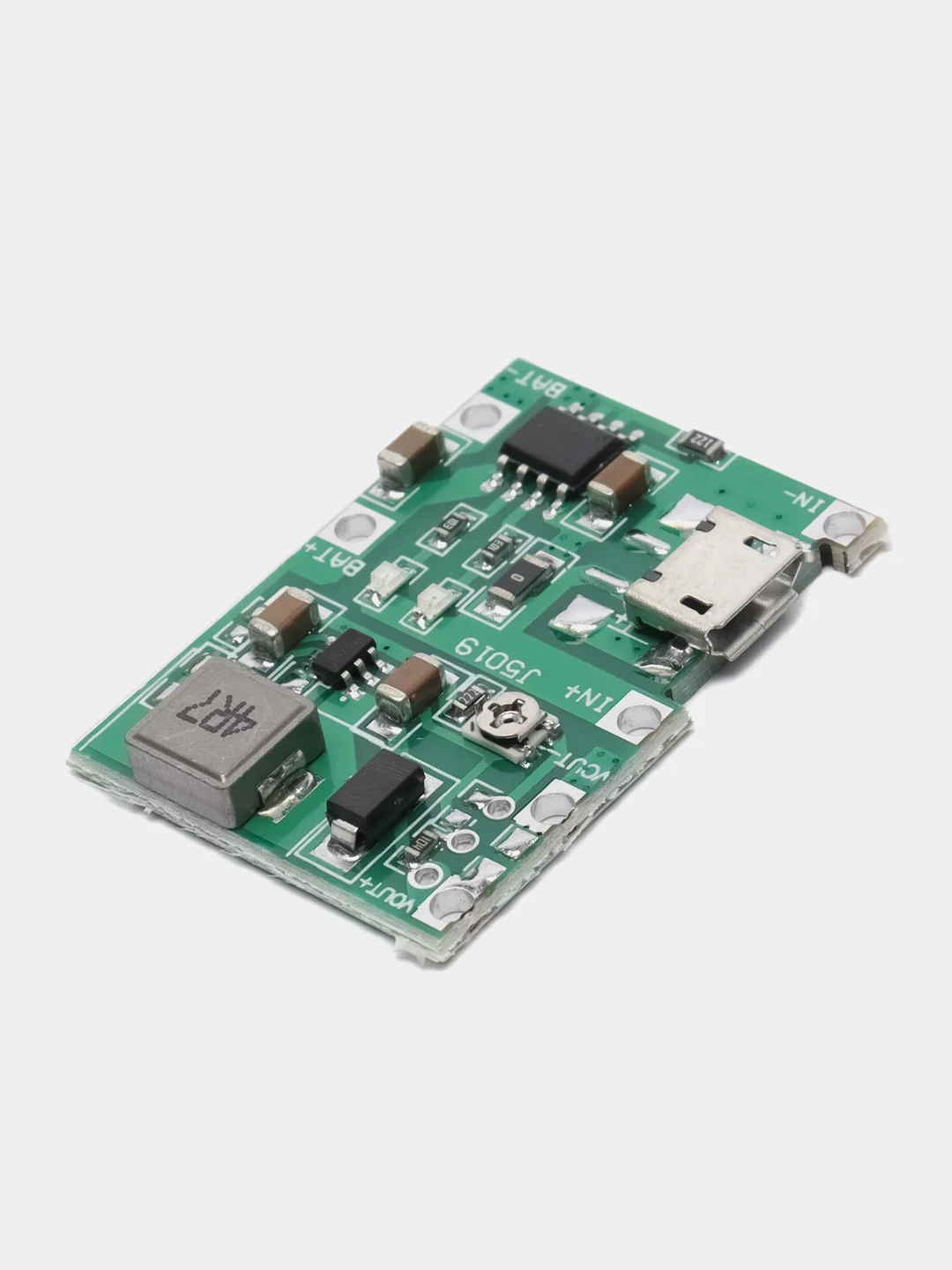 J5019 модуль зарядки HW-357 для Li-ion TP4056, преобразователь повышающий MT3608 2A. J-get