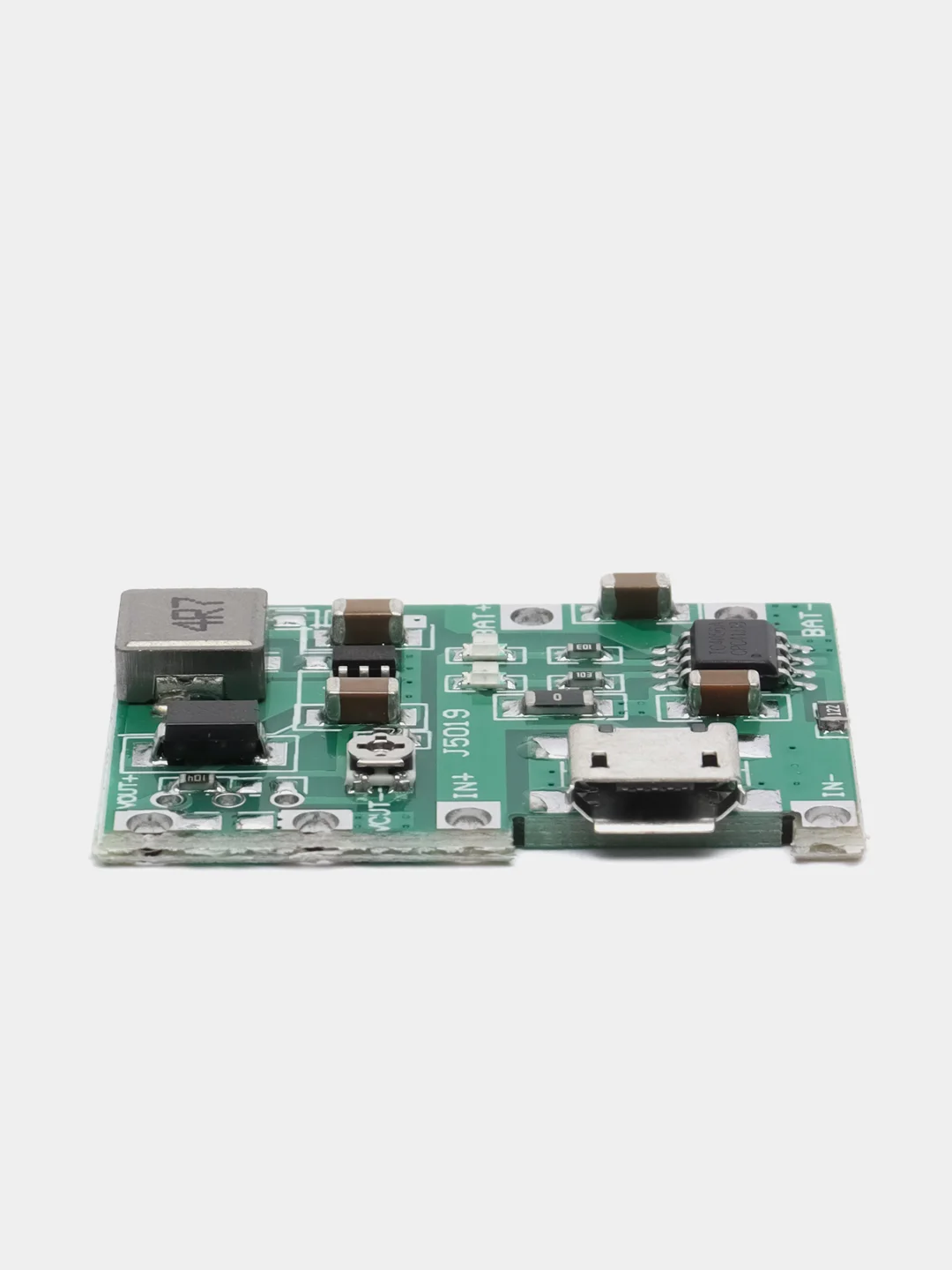 J5019 модуль зарядки HW-357 для Li-ion TP4056, преобразователь повышающий MT3608 2A. J-get