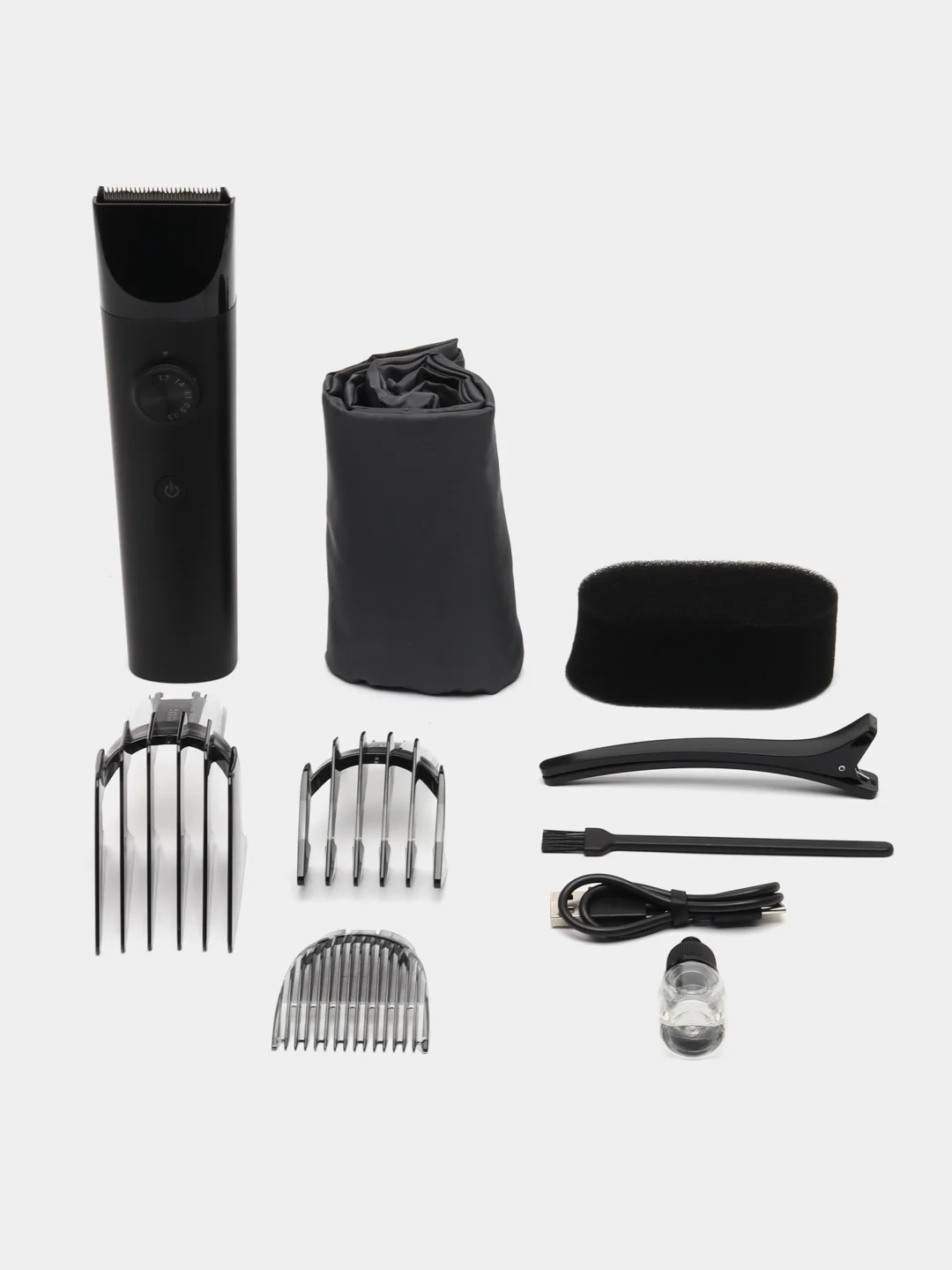 Черный машинка для стрижки волос и бороды Xiaomi Mijia Hair Clipper (LFQ02KL) черная