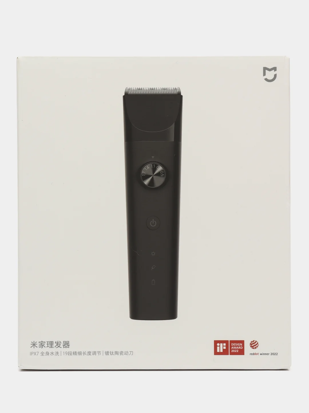 Черный машинка для стрижки волос и бороды Xiaomi Mijia Hair Clipper (LFQ02KL) черная
