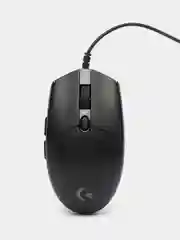 Черный мышь игровая компьютерная Logitech G102 Lightsync, провод 2,1 м, оптическая, USB, черный