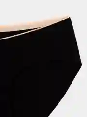 Черный трусы женские, хлопковые, L-XXL