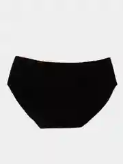 Черный трусы женские, хлопковые, L-XXL
