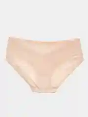 Молочный бесшовные женские трусы, L - XXL