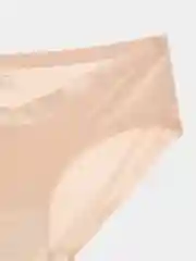Молочный бесшовные женские трусы, L - XXL