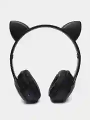 Хром беспроводные наушники Bluetooth, со светящимися ушками, детские