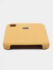 Голубой чехол Silicone Case для iPhone XR, с открытым низом