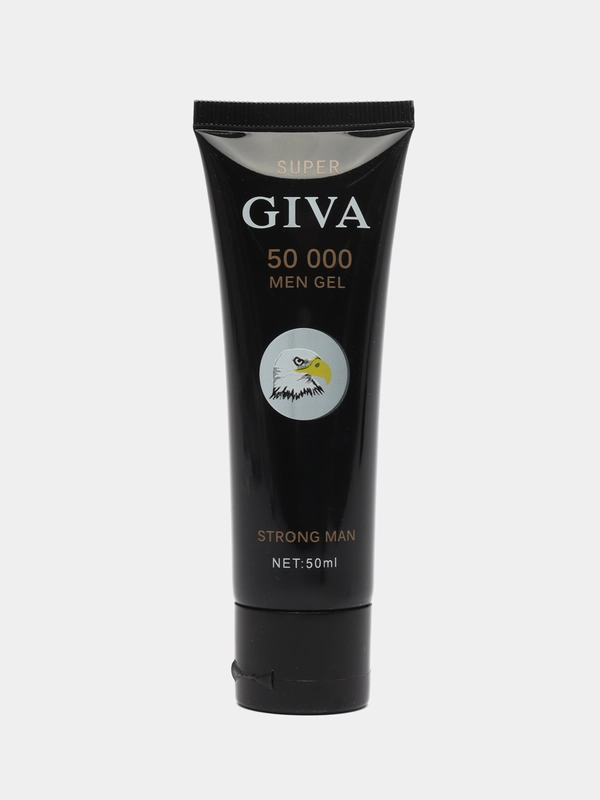 Премиум Интимный гель для увеличения члена "GIVA 50000", лубрикант, пролонгатор, 50 мл