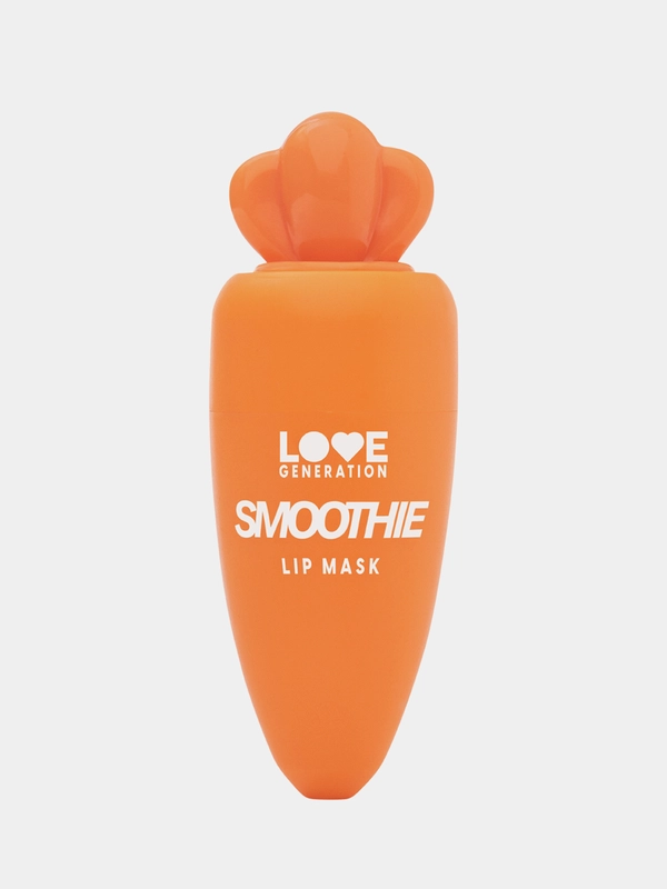 Маска для губ Love Generation Smoothies, увлажняющая,  тон 03, прозрачно-оранжевый, 4 мл