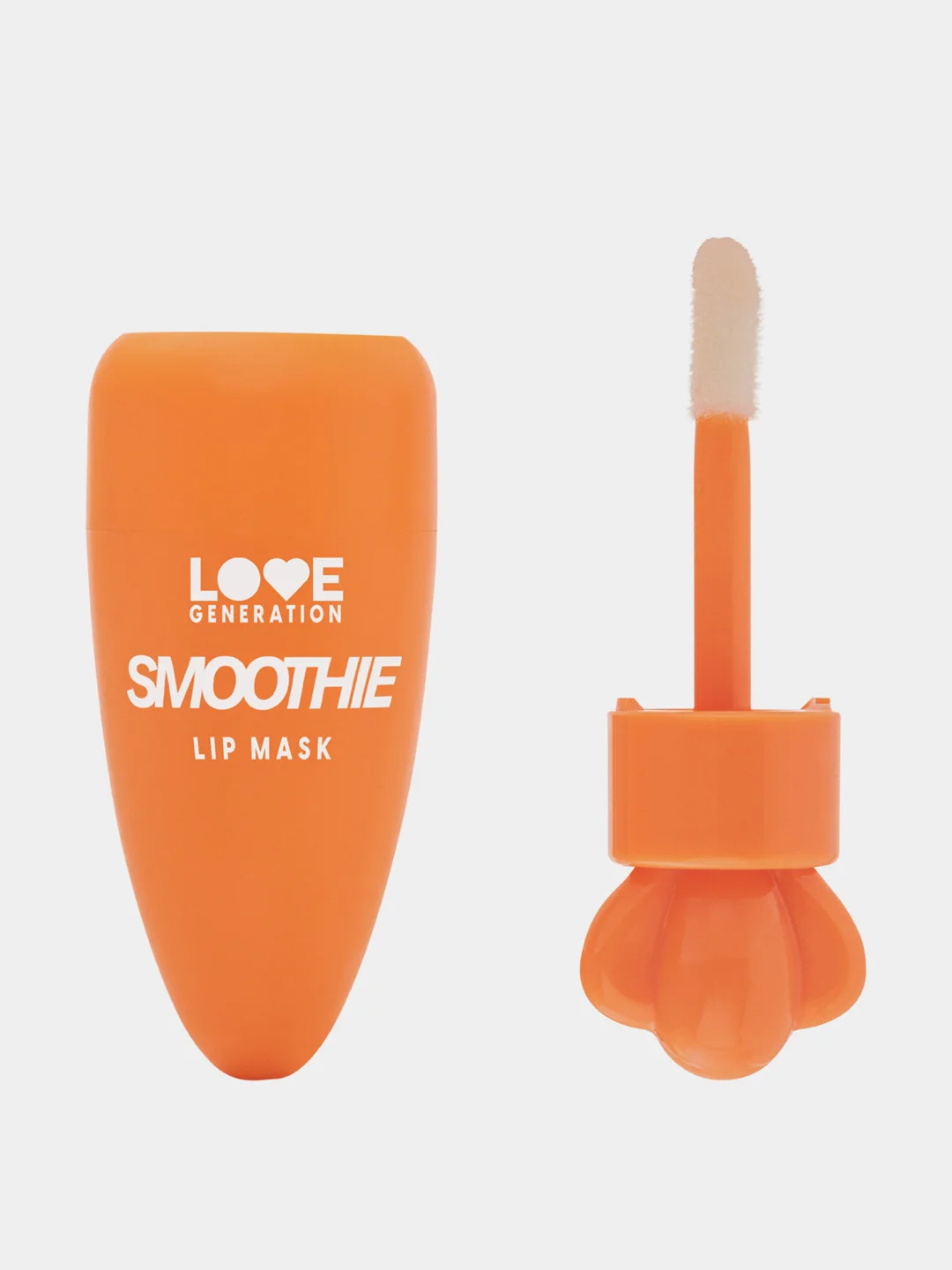 Маска для губ Love Generation Smoothies, увлажняющая,  тон 03, прозрачно-оранжевый, 4 мл