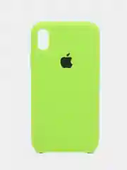 Салатовый чехол Silicone Case ( Чехол силиконовый ) для iPhone XR