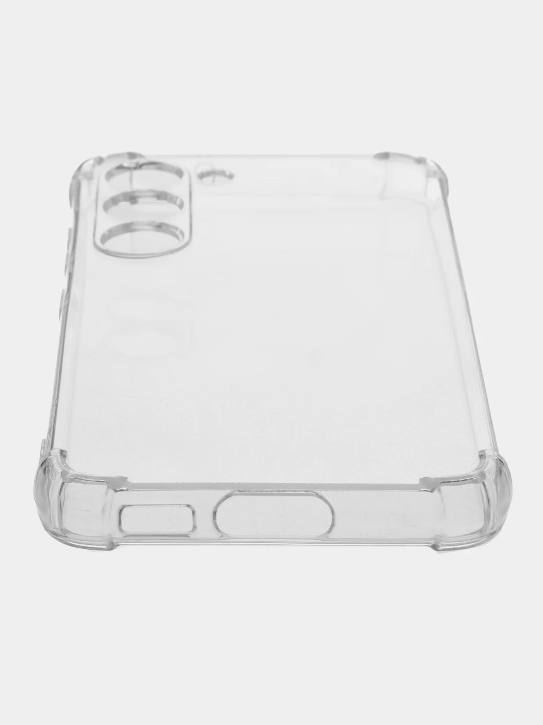 Прозрачный чехол для Samsung Galaxy S23 (Самсунг Галакси С23) прозрачный противоударный