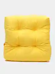 Лимонный подушка для сидения MATEX "VELOURS", 40 х 40 х 8 см