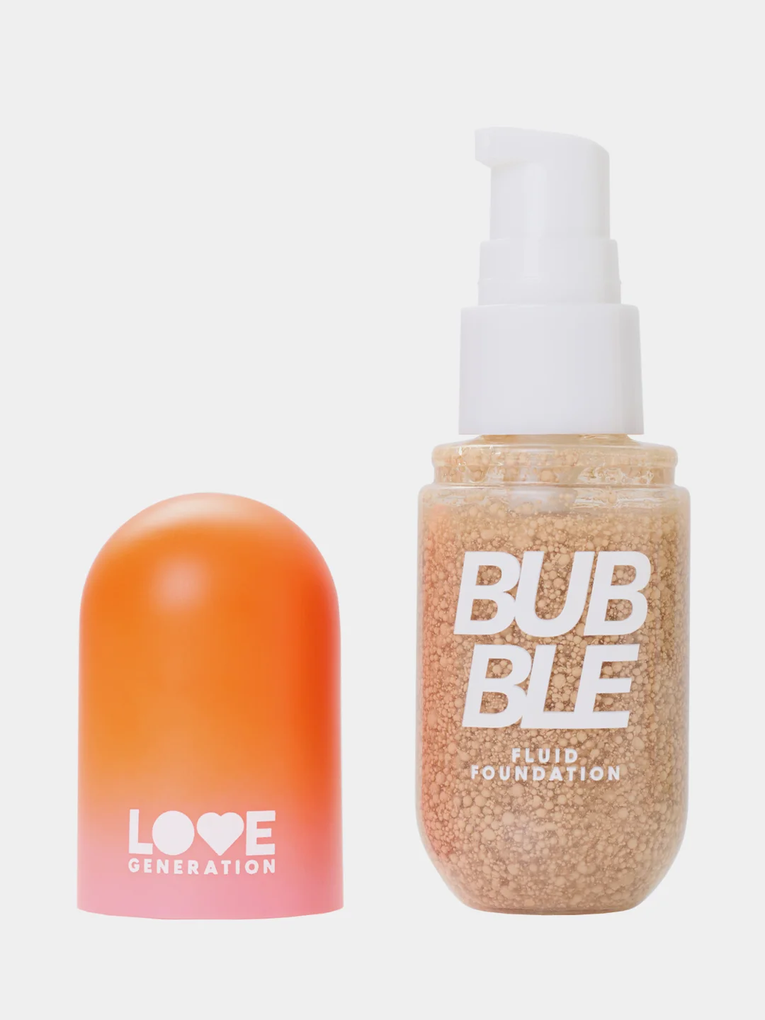 Тональный флюид для лица Love Generation Bubble, тон 01, светло-бежевый, 40 мл