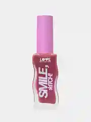 Блеск для губ Love Generation "Smile, *itch!", тон 06, сливовый с сияющими частицами, 10мл
