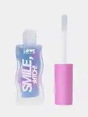 Блеск для губ Love Generation Smile, *itch! тон 08, прозрачный с голубыми частицами, 10 мл