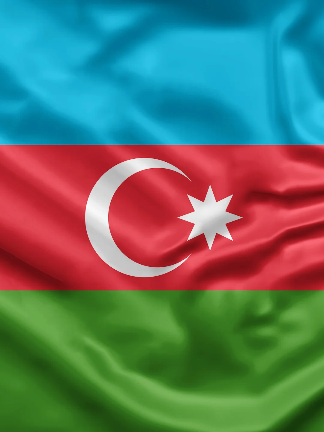 Флаг Азербайджана 135х90см