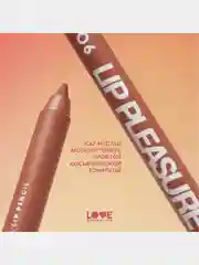 Карандаш для губ Love Generation Lip Pleasure, гелевый, тон 06, коричневый, 1,35 г