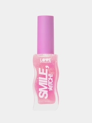 Блеск для губ Love Generation Smile, *itch! тон 05, прозрачный с золотыми частицами, 10 мл