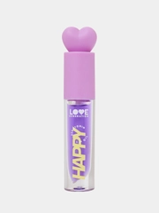 Масло для губ Love Generation Be happy, тон 04, прозрачно-фиолетовый, 2,3 мл