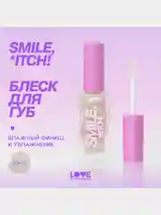Блеск для губ Love Generation "Smile, *itch!", глянцевый, тон 01, светлый бежевый, 10 мл