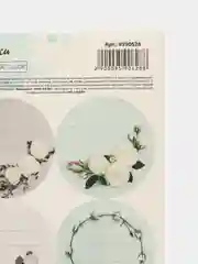 Золотистый хаки наборы наклеек для цветов и подарков, для творчества, для ежедневника