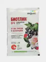Средство от тли на всех культурах "Август", "Биотлин", ампула в пакете, 3 мл