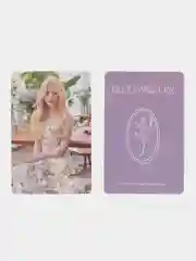 Синий карточки K-POP группы (G)I-DLE, голографические.К-поп.Джиайдл