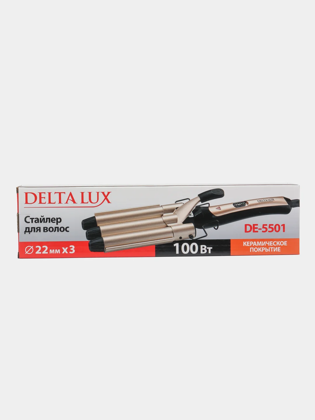 Стайлер для завивки волос DELTA LUX DE-5501