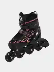 Розовый роликовые коньки детские раздвижные (33-40 размеры)